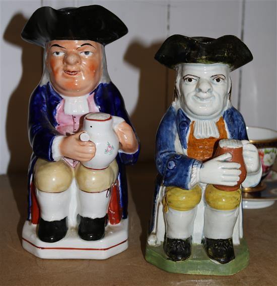 Two toby jugs